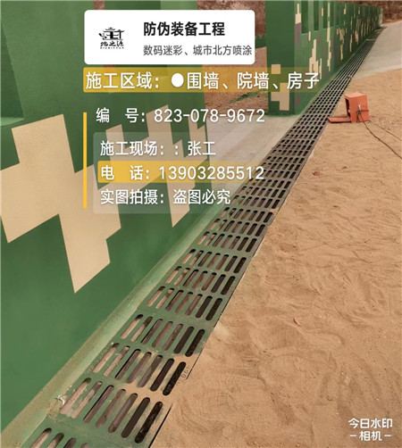 黑龙江 例如在抖音上有“迷彩墙，外围墙面挡 - 星空数码迷彩漆施工队